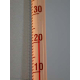 Thermometer Glass, non toxic (0-110°C)