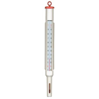 Thermometer in protecting cage, -10 to +110 °C