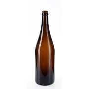 Bierflaschen 75 cl KK, Typ Belgium, braun