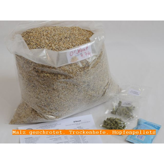Citra Weizen, Mash Recipe, yields 20 liter